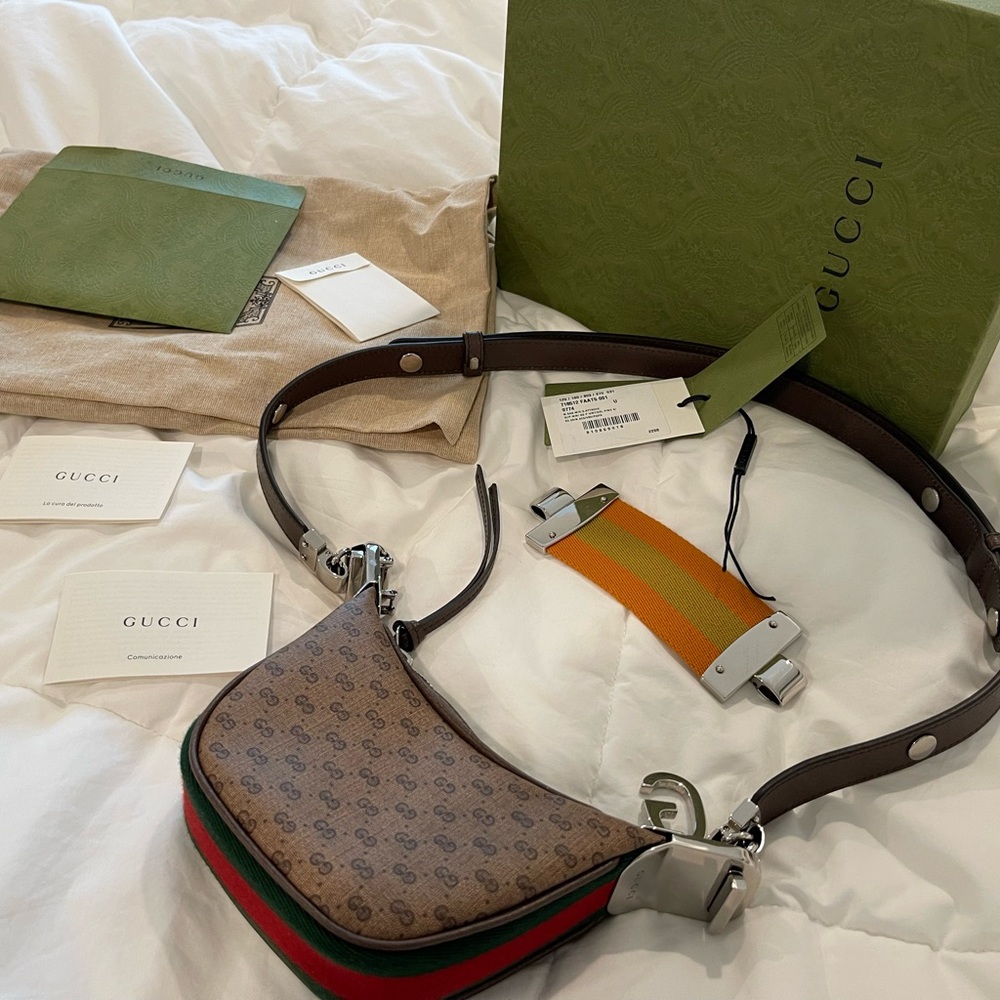 GUCCI ATTACHE SMALL SHOULDER BAG